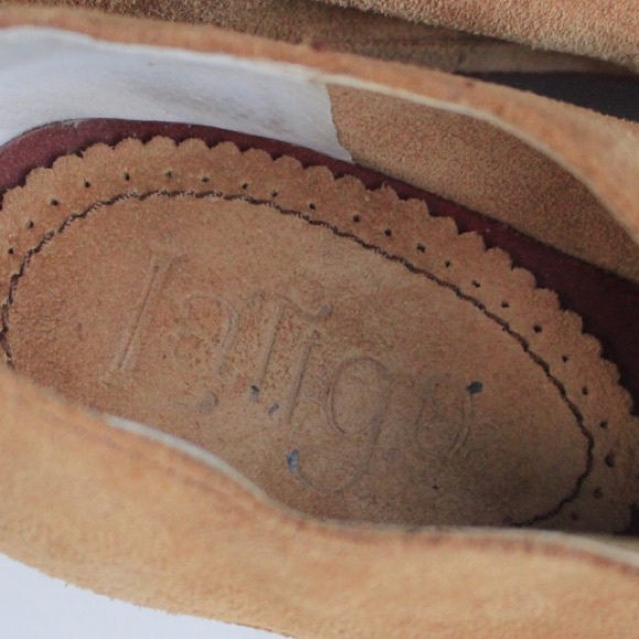 SOLD- Latigo Cabo Cutout Suede Retro Booties - Picture 7 of 7